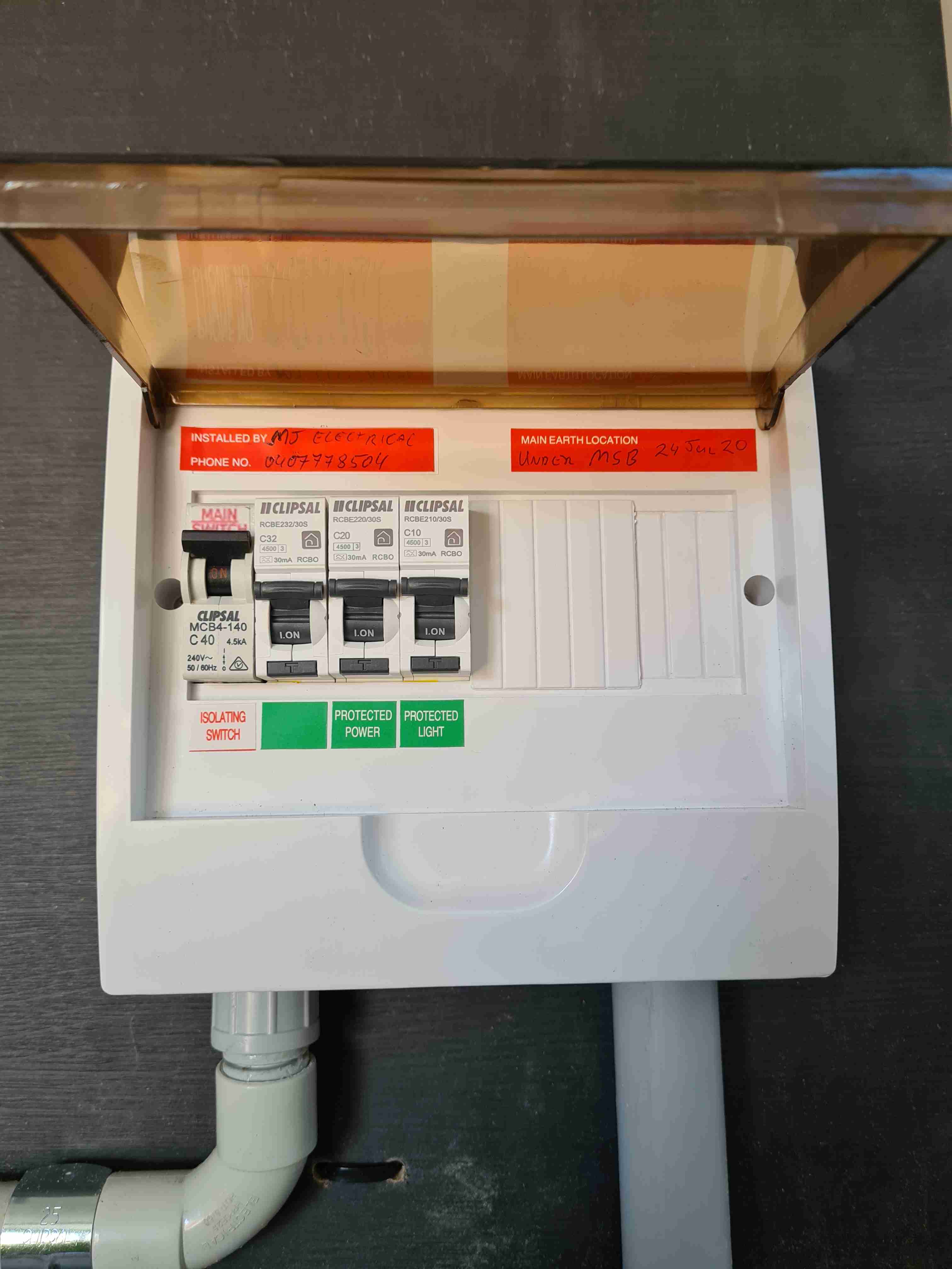 Recent Job Completed at Snake Valley, Ballarat, VIC, 3351 by MJ Electrical & Solar